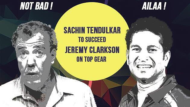 Really really exclusive: Sachin Tendulkar to succeed Jeremy Clarkson on Top Gear